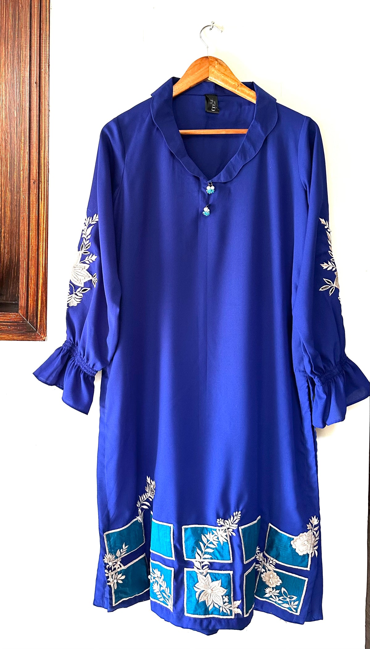 Blue floral
