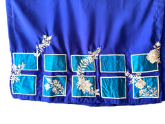 Blue floral