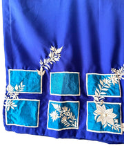 Blue floral
